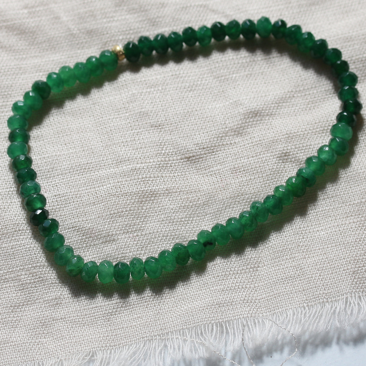 ENCHANTED PINE | GREEN JADE LIMITED EDITION GEM BRACELET