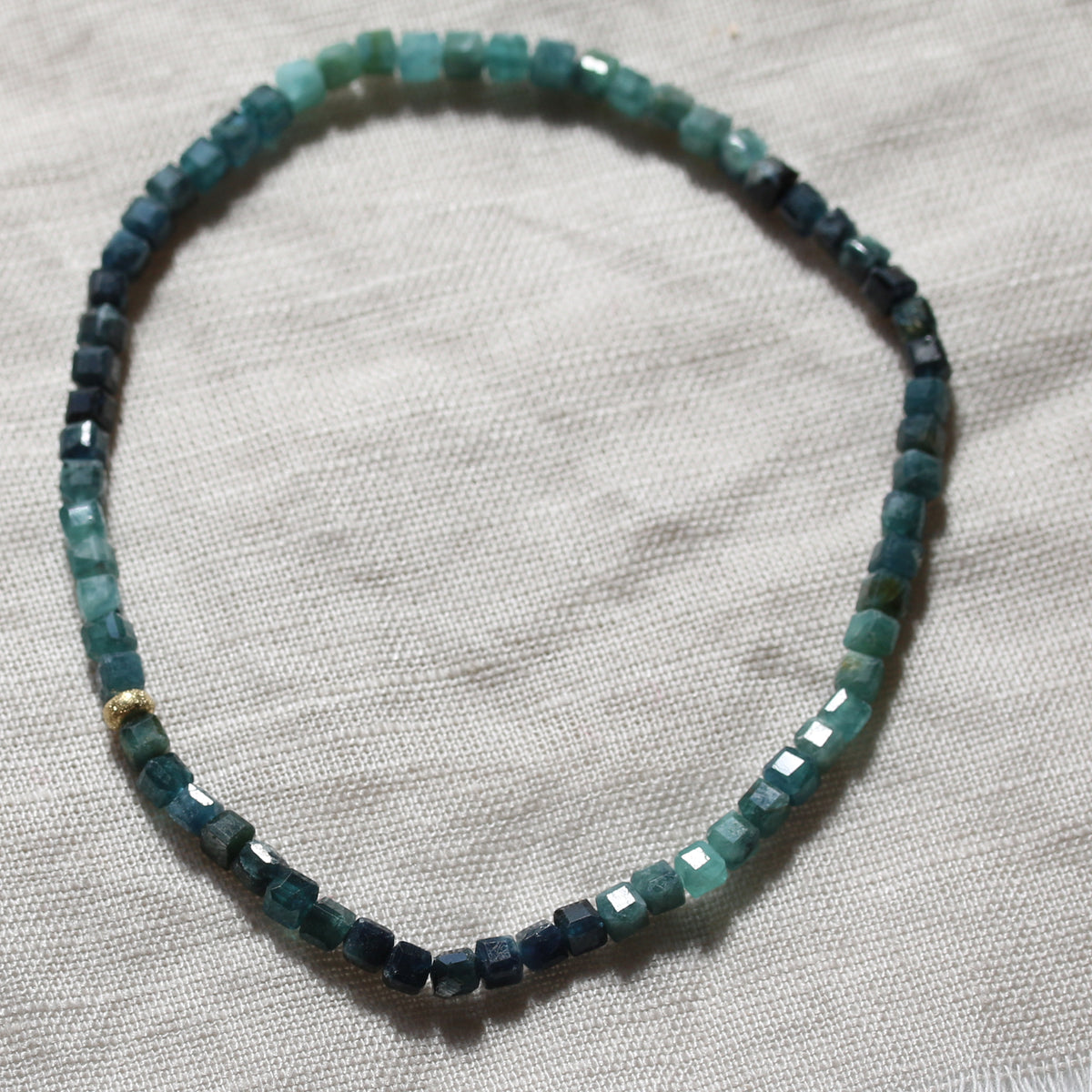 EQUINOX LAGOON | TOURMALINE PARIBA LIMITED EDITION GEM BRACELET