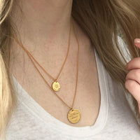 INTENTIONAL | mini coin necklace