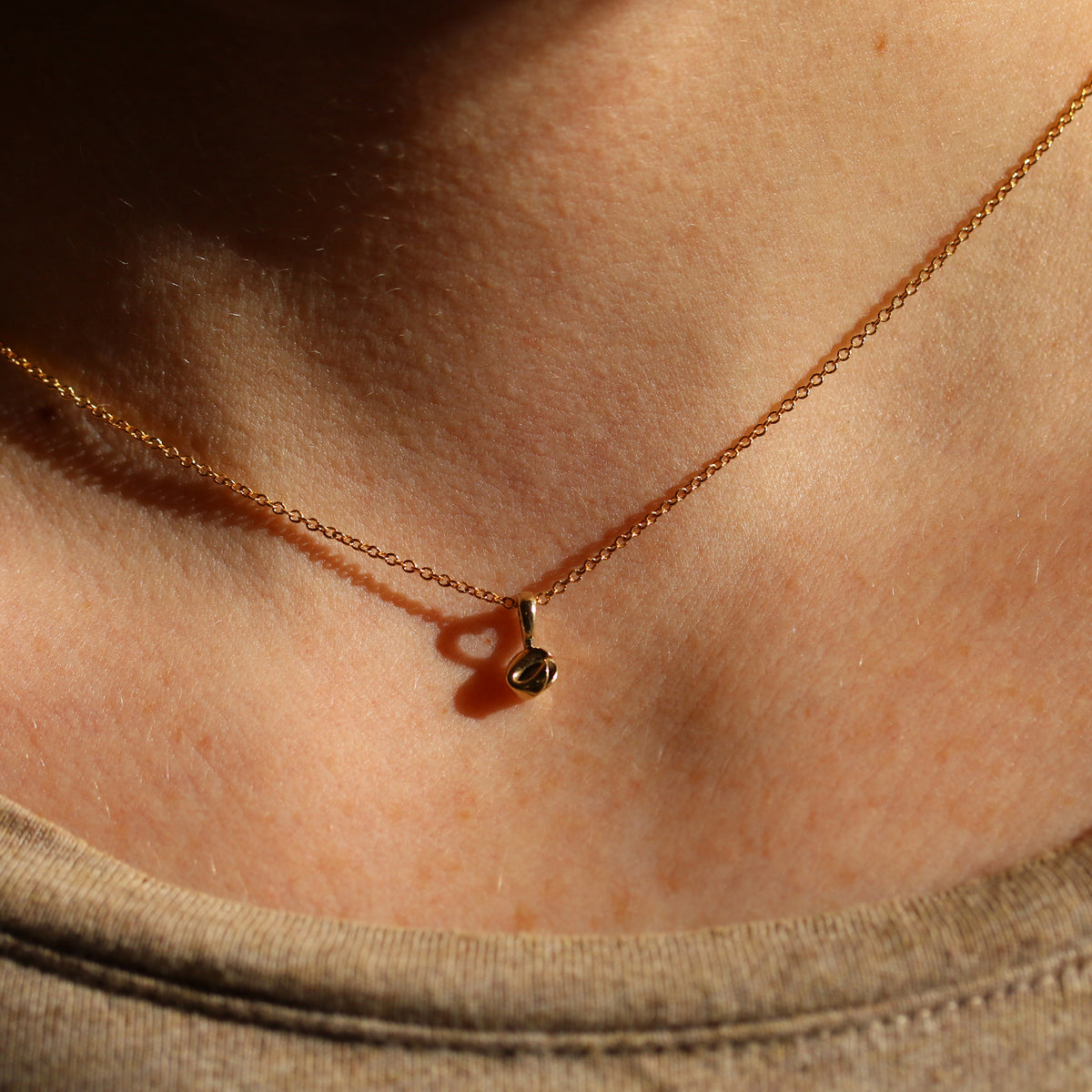 ITTY-BITTY FORTUNE COOKIE NECKLACE