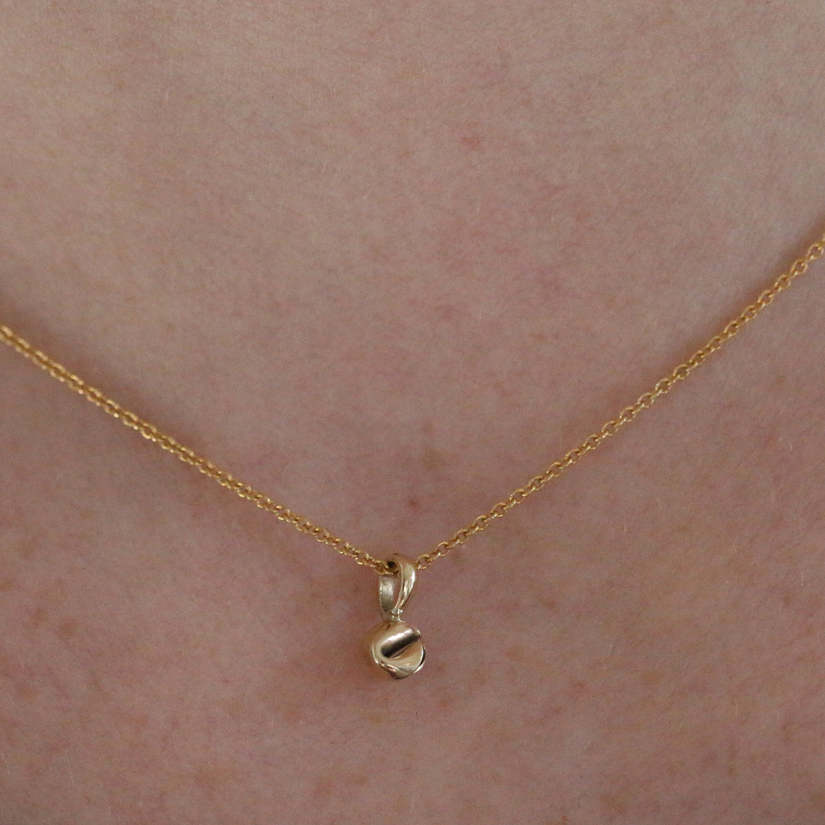 ITTY-BITTY FORTUNE COOKIE NECKLACE