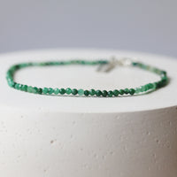 petite gemstone bracelet