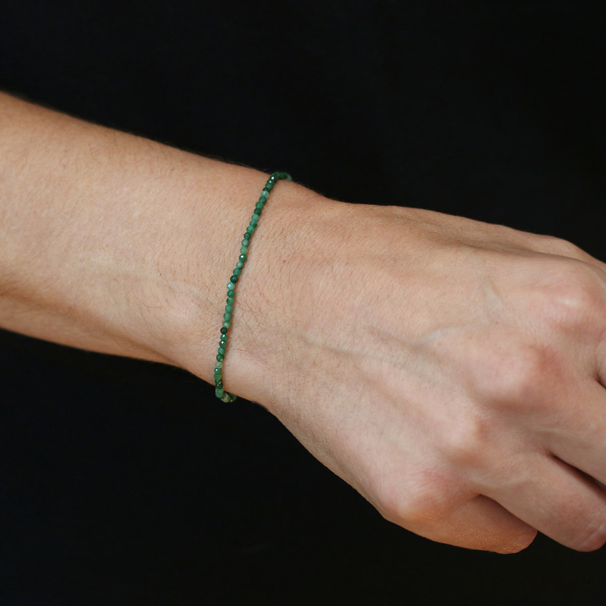petite gemstone bracelet