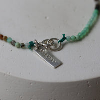 petite gemstone bracelet