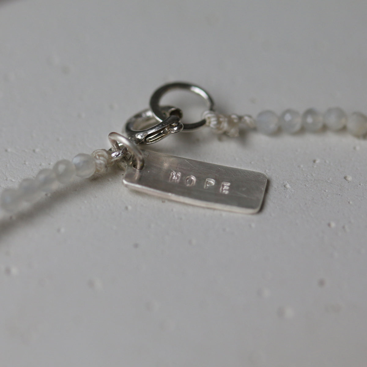 petite gemstone bracelet
