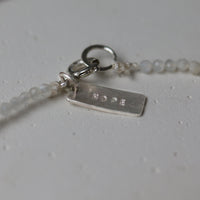petite gemstone bracelet