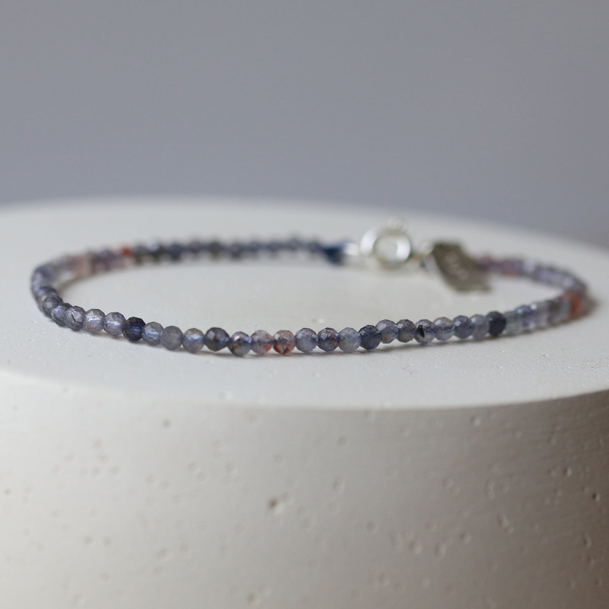 petite gemstone bracelet