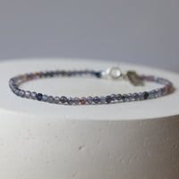 petite gemstone bracelet