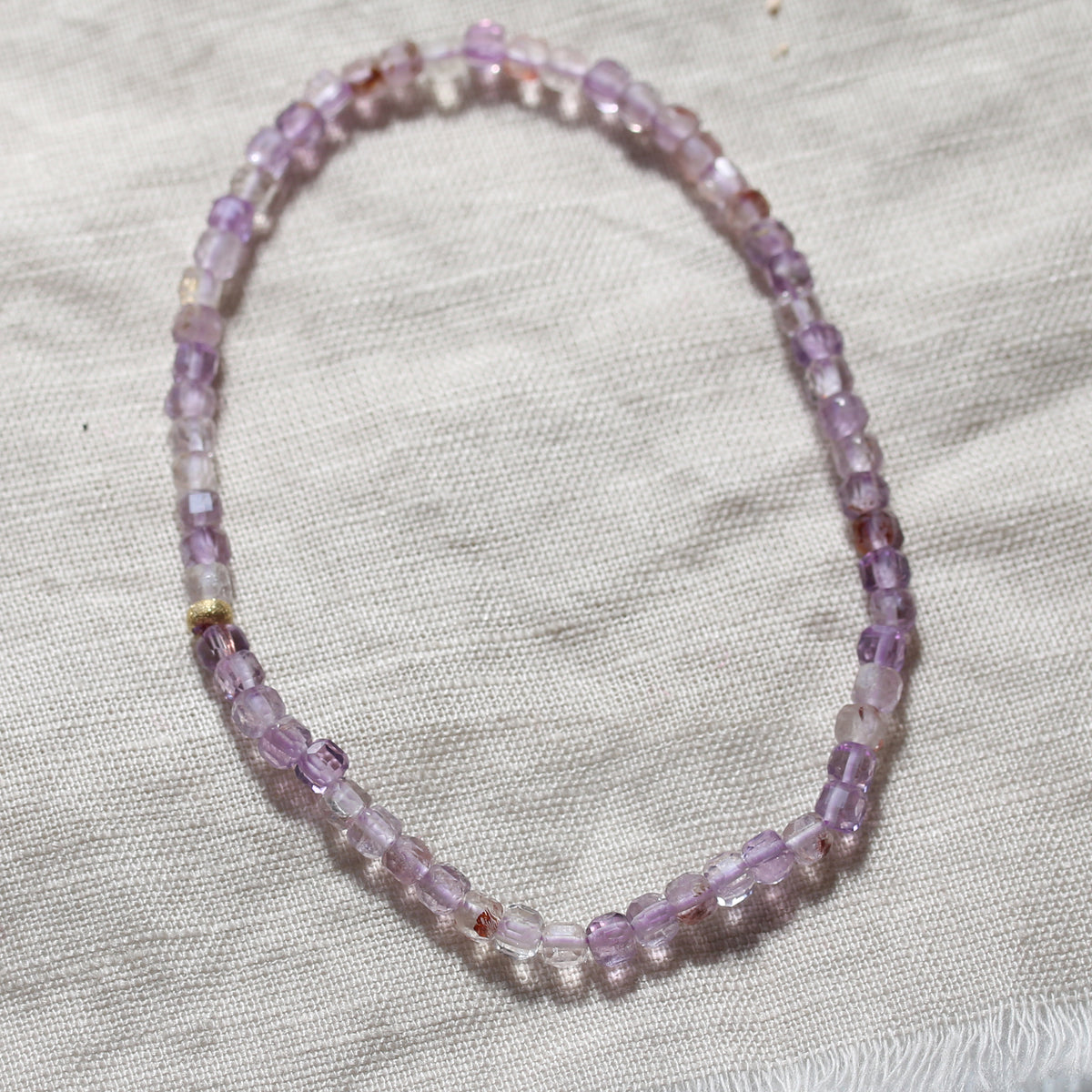 LAVENDER FIELDS | PHANTOM AMETHYST LIMITED EDITION GEM BRACELET