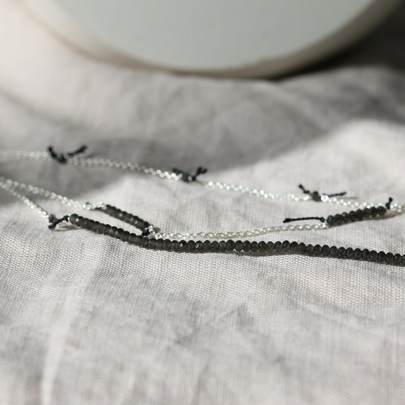 MIDNIGHT NOCTURN BONBON GEMSTONE NECKLACE