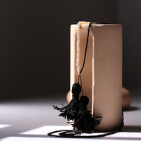 MIDNIGHT REVERIE GEMSTONE TASSEL NECKLACE