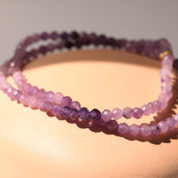 MOONLIT LAVENDER | LEPIDOLITE LIMITED EDITION GEM BRACELET