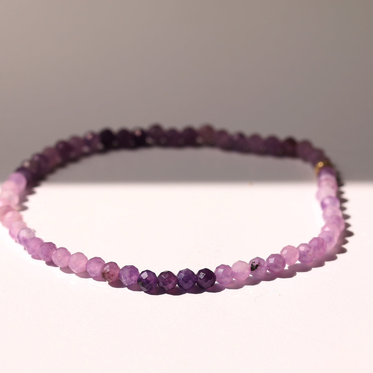 MOONLIT LAVENDER | LEPIDOLITE LIMITED EDITION GEM BRACELET
