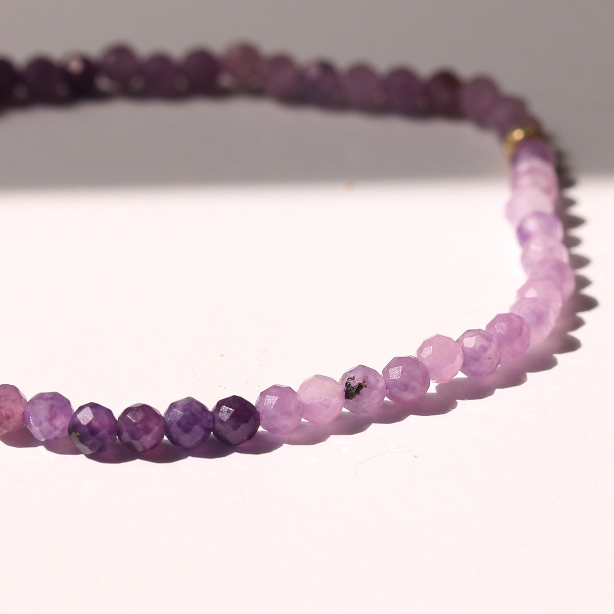 MOONLIT LAVENDER | LEPIDOLITE LIMITED EDITION GEM BRACELET