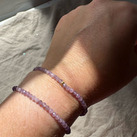 MOONLIT LAVENDER | LEPIDOLITE LIMITED EDITION GEM BRACELET