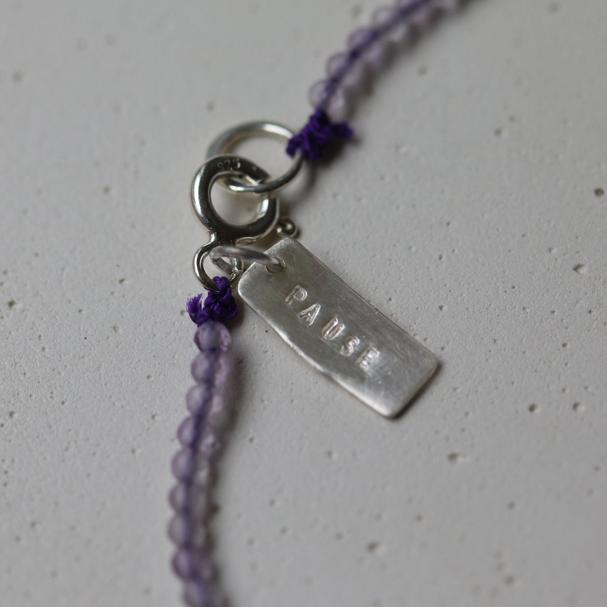 petite gemstone bracelet