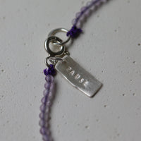 petite gemstone bracelet