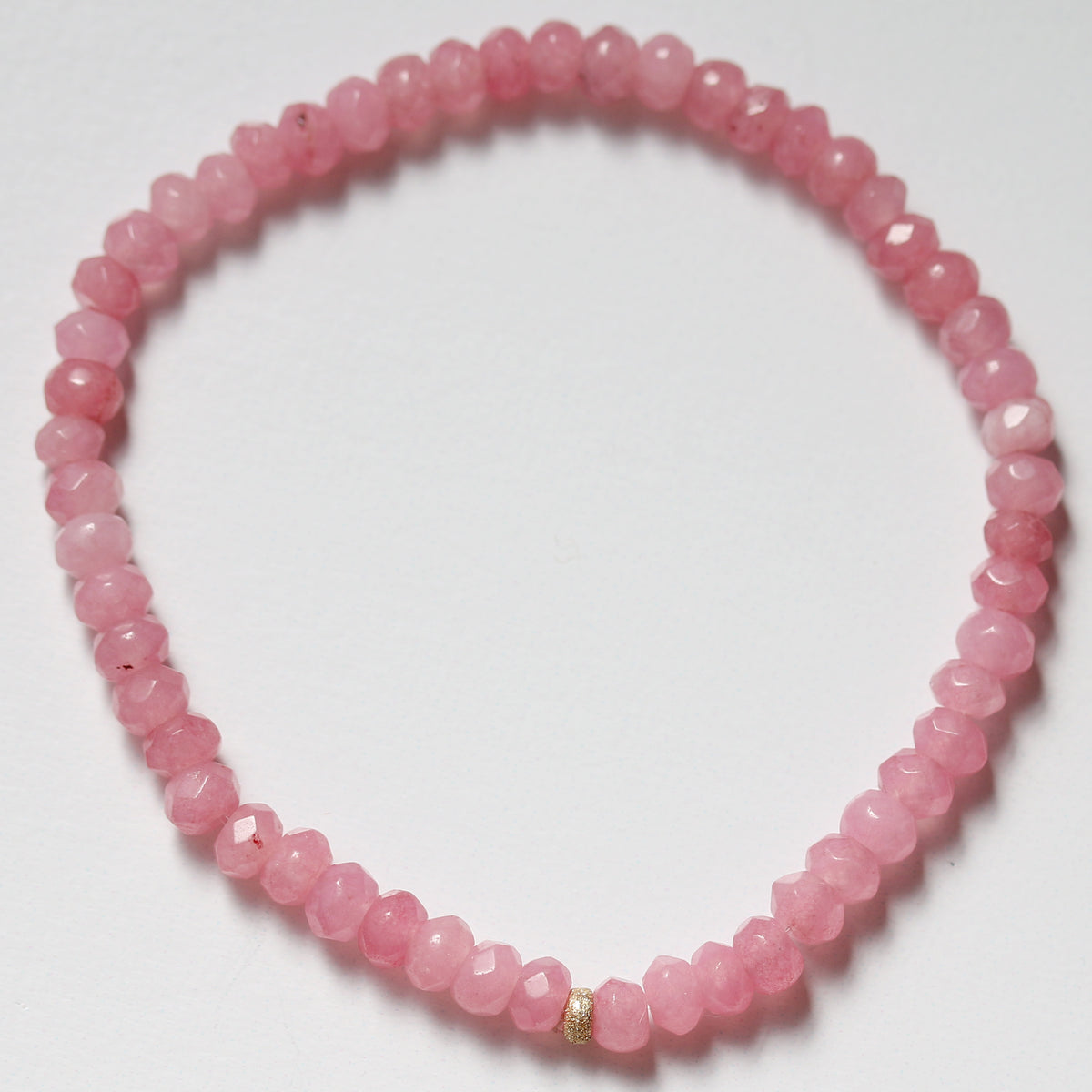 SALMON PINK | LIMITED EDITION GEM BRACELET