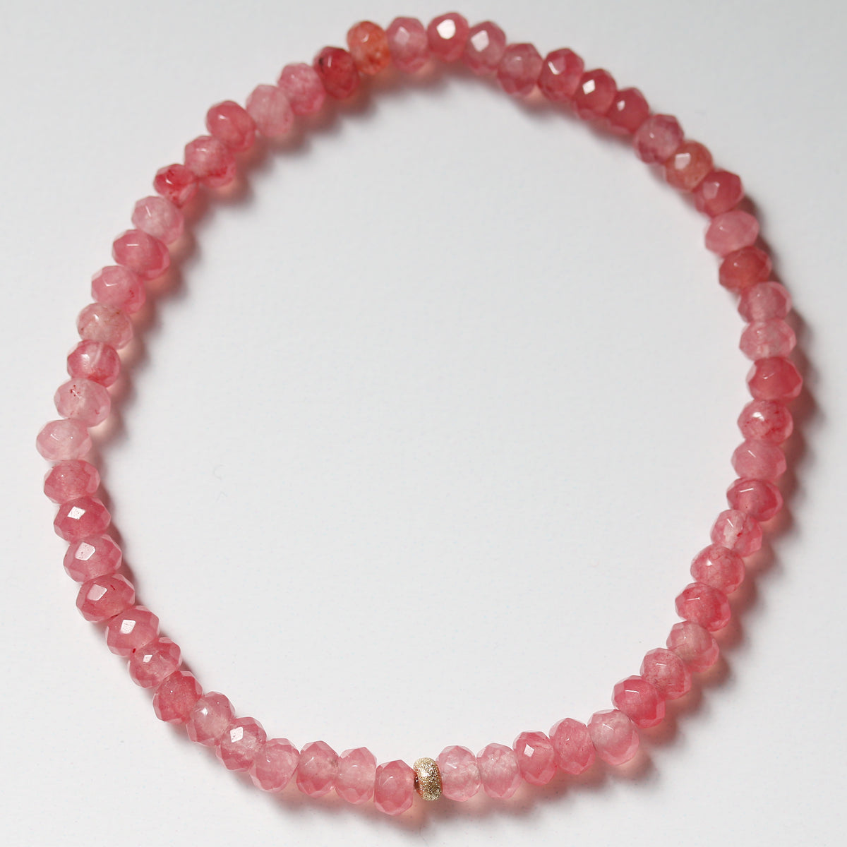 TEA ROSE PINK | LIMITED EDITION GEM BRACELET