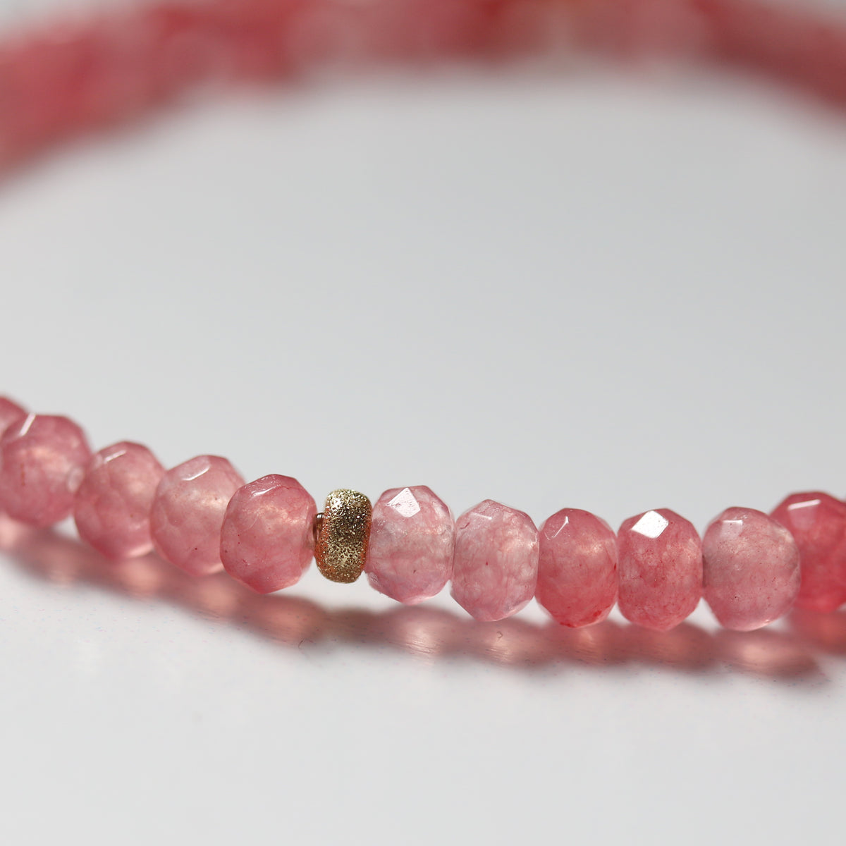 TEA ROSE PINK | LIMITED EDITION GEM BRACELET