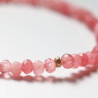 TULIP PINK | LIMITED EDITION GEM BRACELET