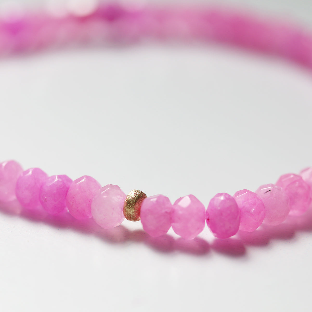 FLAMINGO PINK | LIMITED EDITION GEM BRACELET