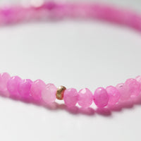 FLAMINGO PINK | LIMITED EDITION GEM BRACELET