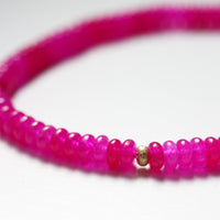 FUSCHIA PINK | LIMITED EDITION GEM BRACELET