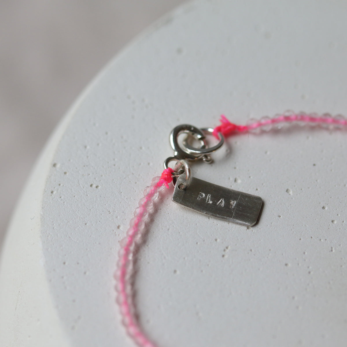 petite gemstone bracelet