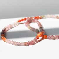 ROSY TWILIGHT | QUARTZ + AGATE LIMITED EDITION GEM BRACELET