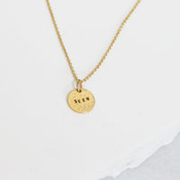 PETITE COIN NECKLACE