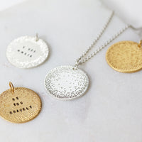 SMALL COIN NECKLACE