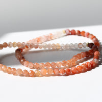 SPICED PUMPKIN | SUNSTONE + QUARTZ + AGATE LIMITED EDITION GEM BRACELET