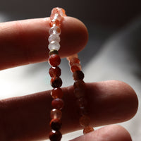 SPICED PUMPKIN | SUNSTONE + QUARTZ + AGATE LIMITED EDITION GEM BRACELET