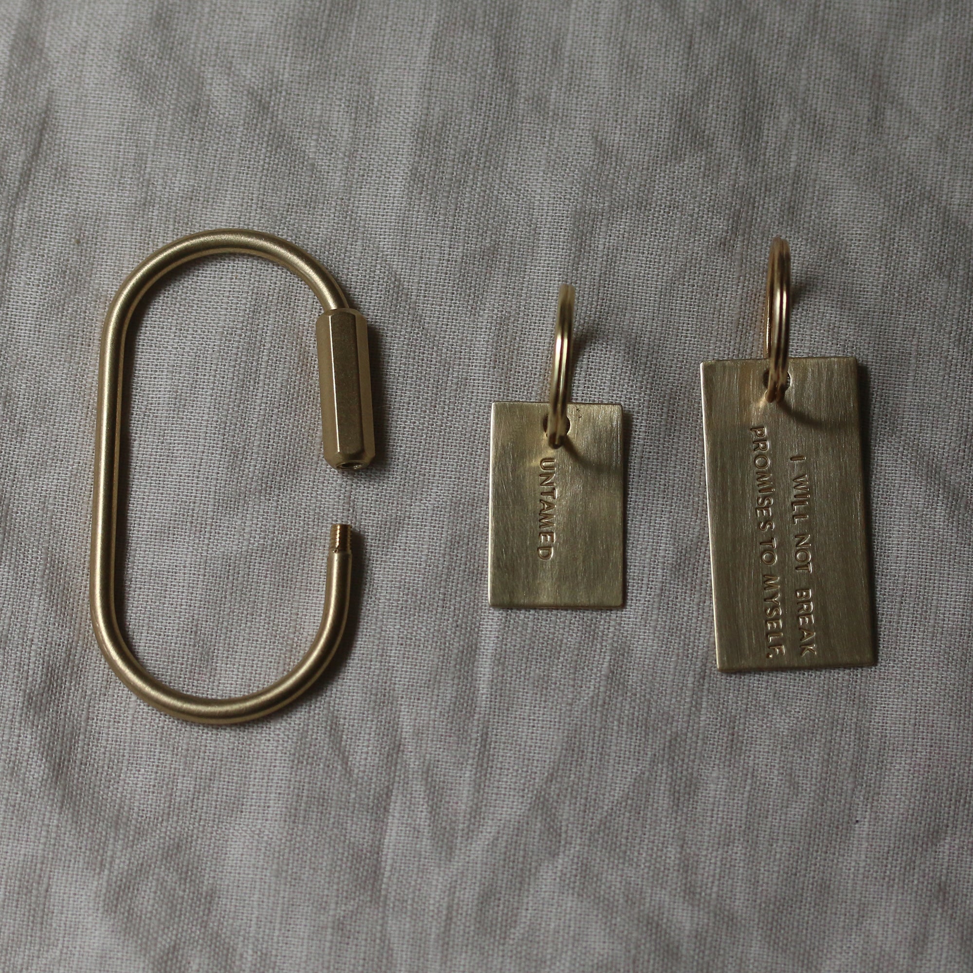 THE WORD KEYCHAIN | mini – Christina Kober