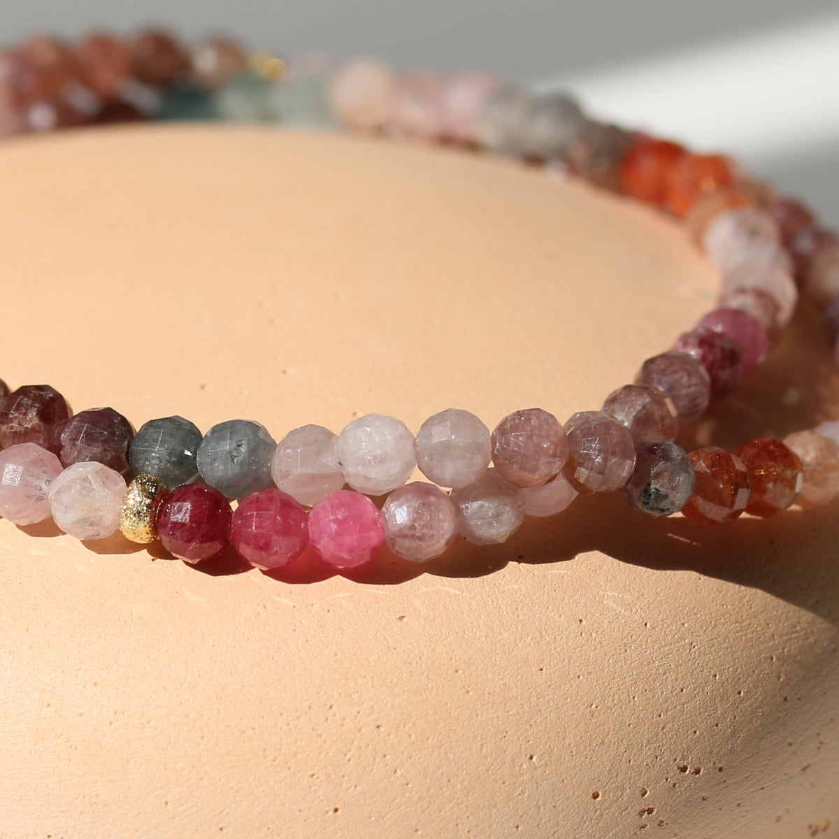 VELVET SANGRIA | PINK SPINEL LIMITED EDITION GEM BRACELET
