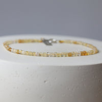 petite gemstone bracelet