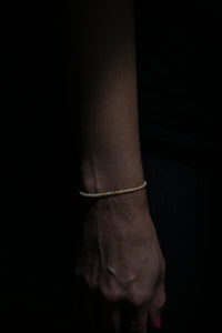 petite gemstone bracelet