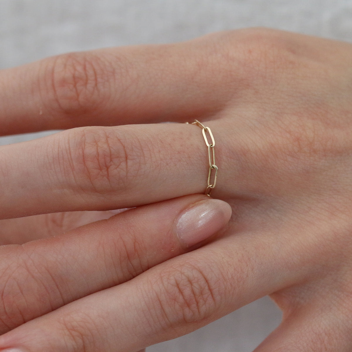 14K Chain Ring – picntell