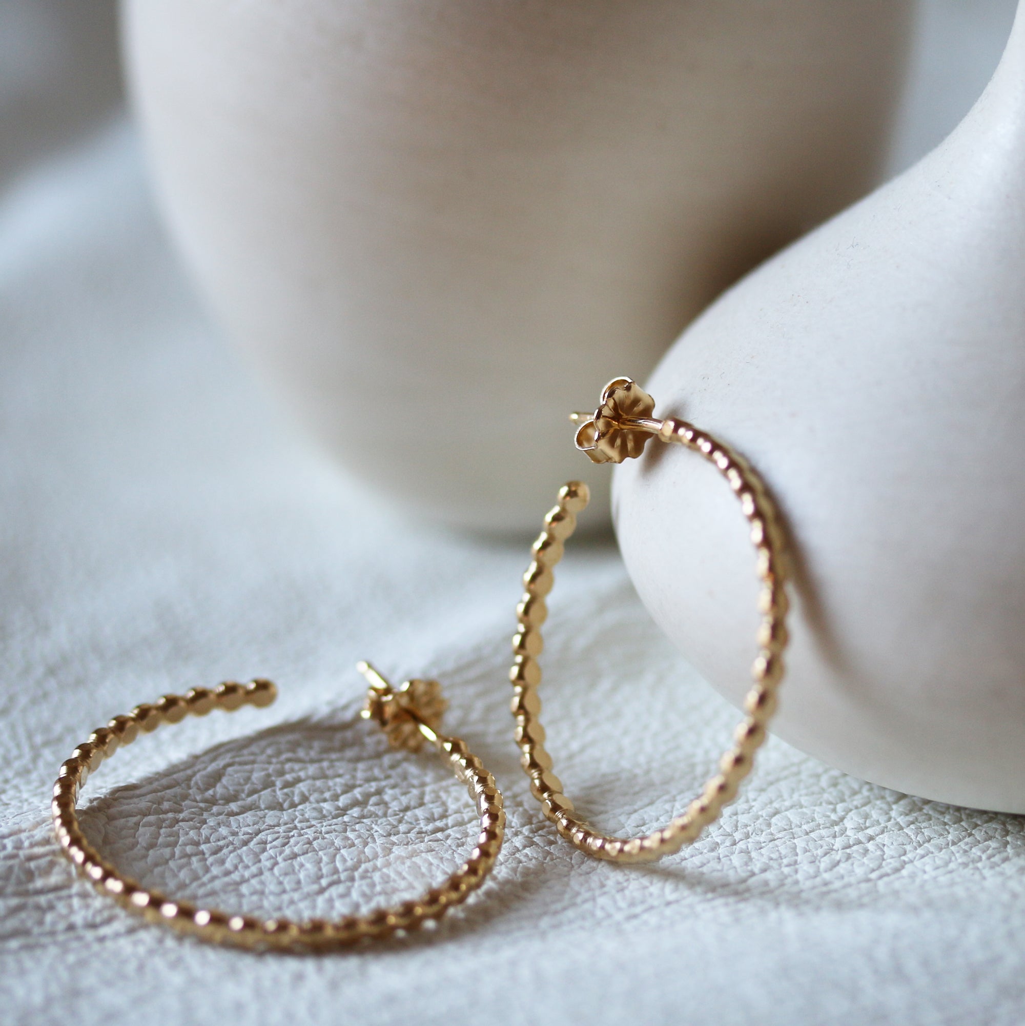 Gold sales sparkle hoops