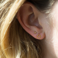 gold mini ear stack