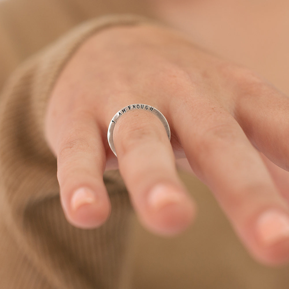 hidden message stacking ring | christina kober – Christina Kober