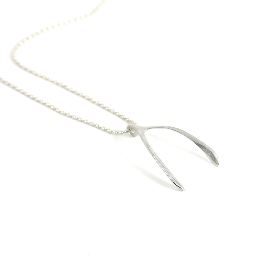 Handmade by HeirloomEnvy - Sterling Silver Sideways Wishbone Necklace - 925  Sterling Silver Wishbone Necklace, Silver Wishbone Necklace, Simple Dainty  Jewelry – HarperCrown
