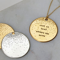 LARGE COIN PENDANT | add on