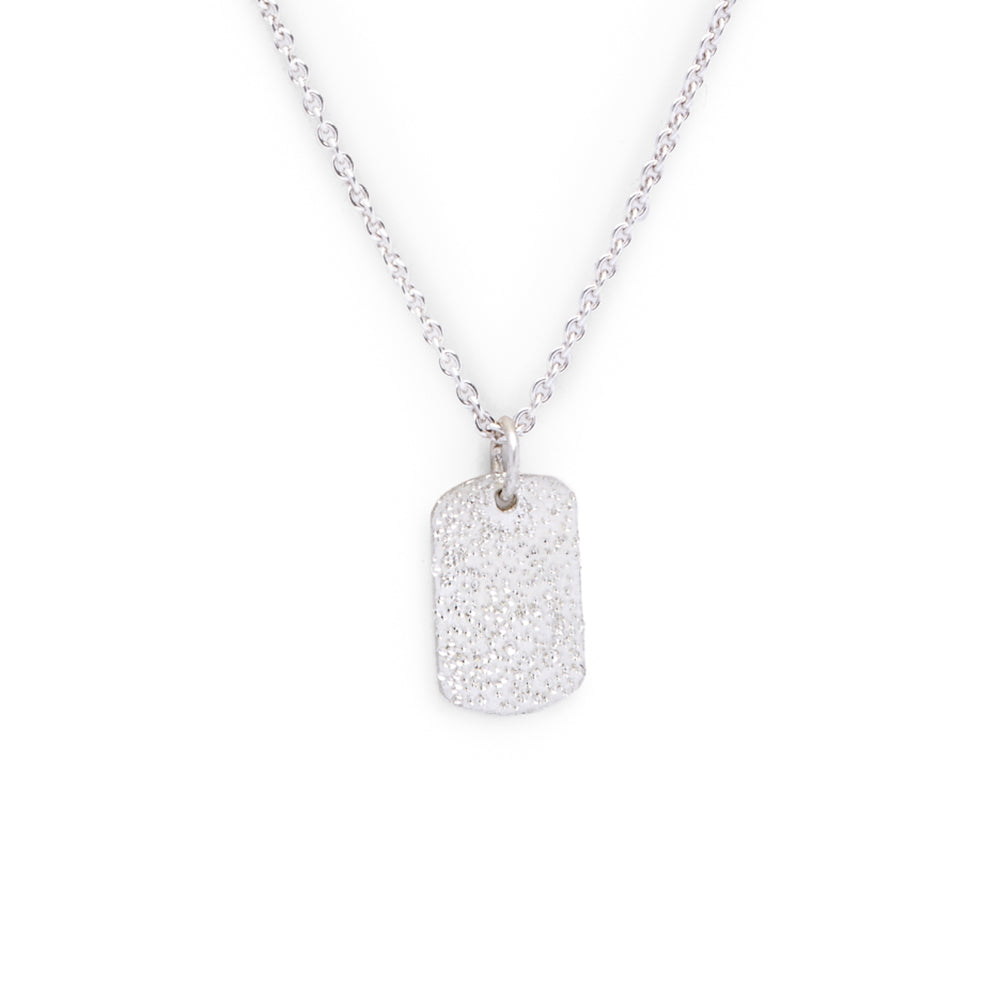 feminine dog tag necklace | christina kober – Christina Kober
