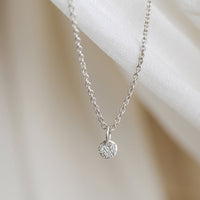 diamond dusted seedling necklace