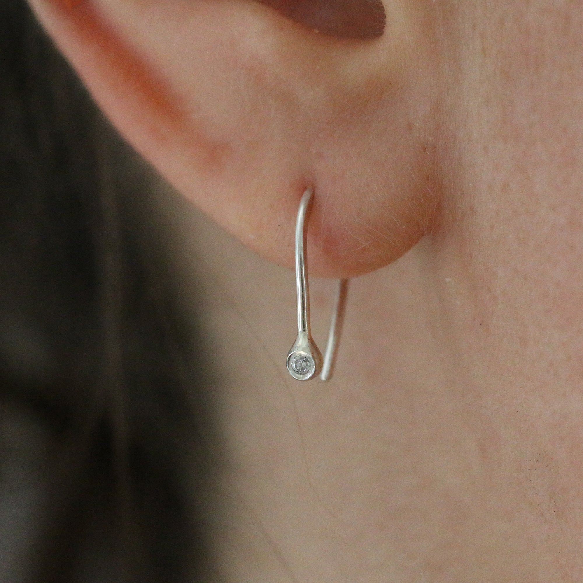 9 Ct. Diamond Dangle Drop Earring For Women – Mangalsutraonline