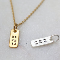 TINY TAG PENDANT | add on